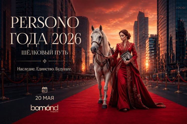 «PERSONO года 2026: Шелковый путь», 20 мая 2026 г.
